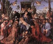 Albrecht Durer Feast of the Rose Garlands USA oil painting artist